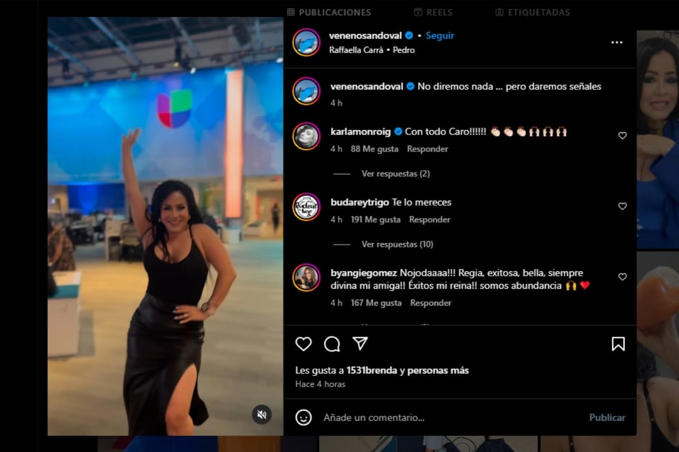 Veneno Sandoval, Telemundo, Univisión, Siéntese who can, Suelta la sopa