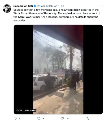 explosión kabul