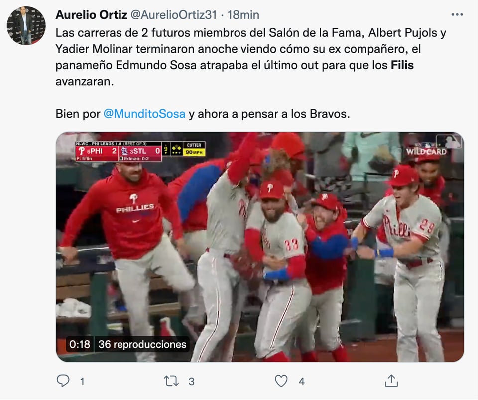 "Todos estamos súper emocionados": Filis