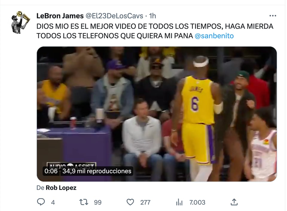 "I just want to say thanks"