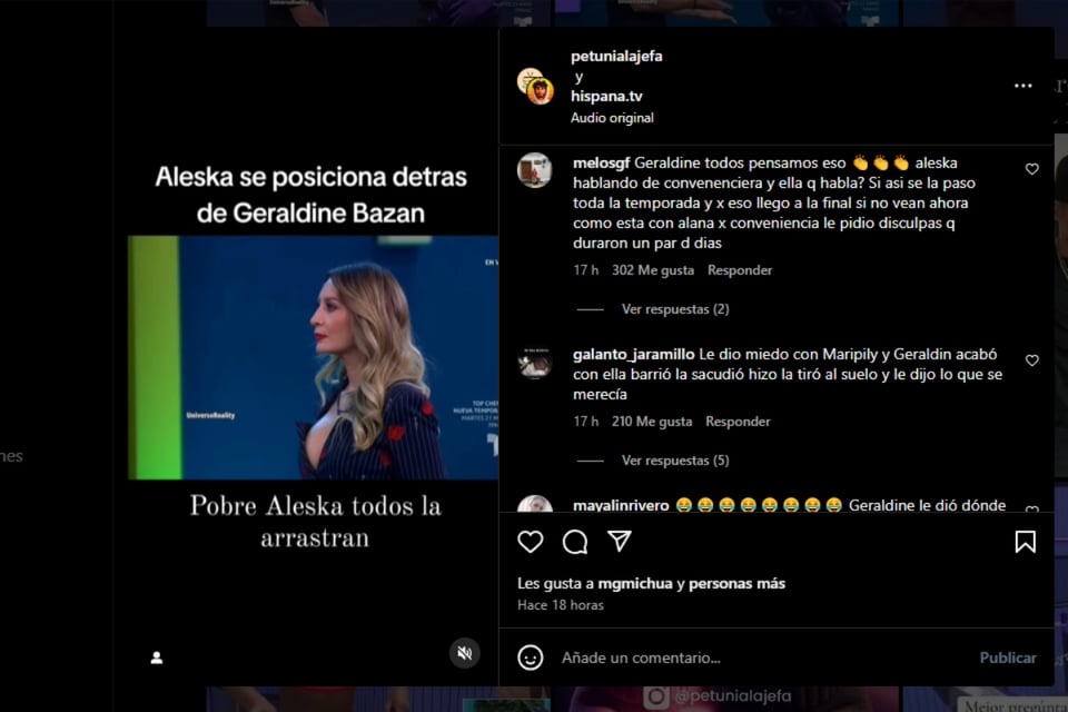 Aleska Genésis, Geraldine Bazán, La Casa de los Famosos, Telemundo, Reality Show