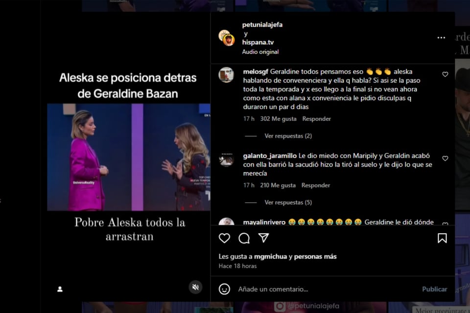 Aleska Genésis, Geraldine Bazán, La Casa de los Famosos, Telemundo, Finalistas