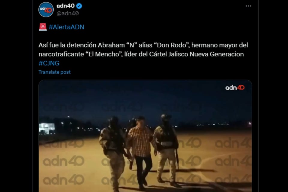 Abraham Oseguera, 'Don Rodo', CJNG, El Mencho, Nemesio Oseguera