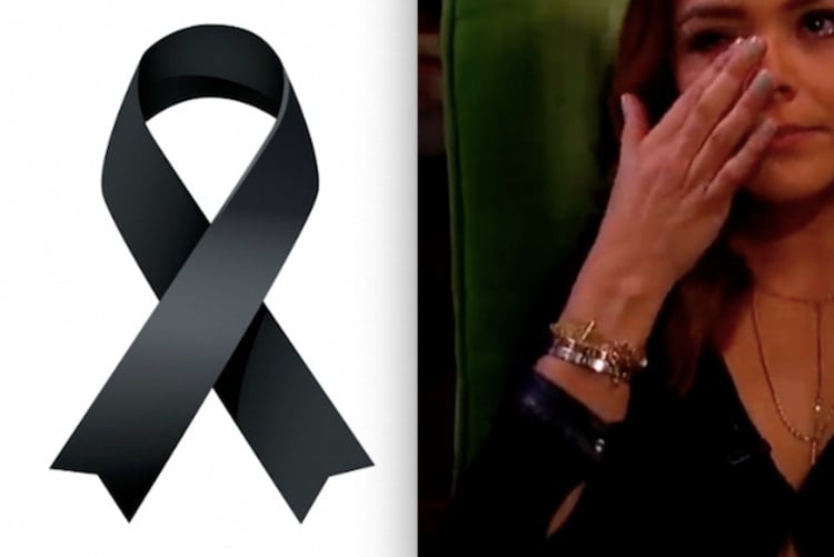 Grettell Valdéz in mourning
