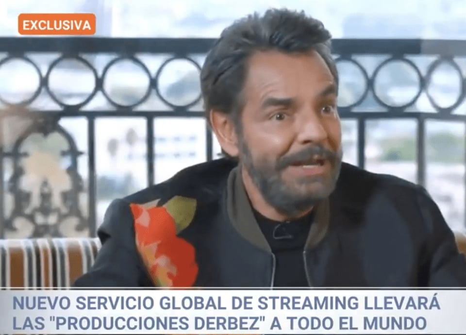 Eugenio Derbez with the company