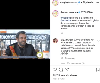 Univisión partners with Eugenio Derbez