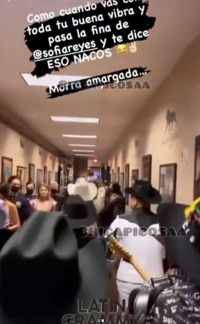 Grupo Firme meets Sofía Reyes at Latin Grammy