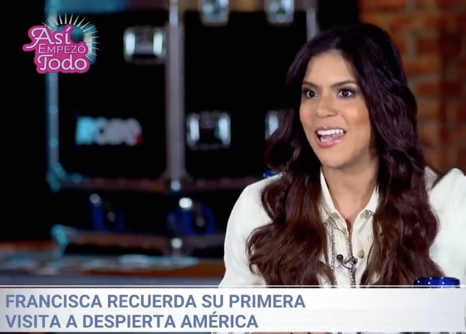 Francisca Lachapel lives an uncomfortable moment