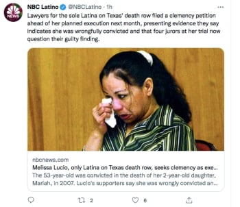 Death sentence in Texas