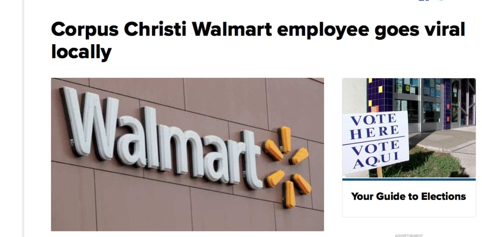 Walmart makes a splash