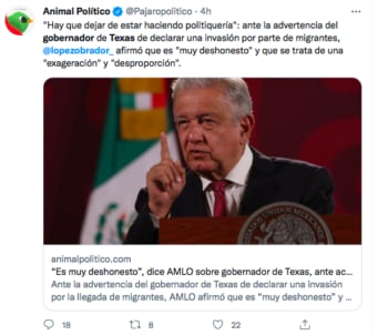 AMLO dedicates song to Greg Abbott