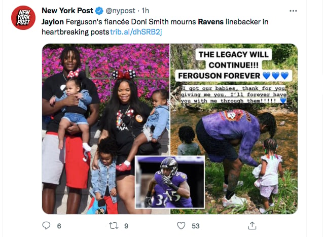Jaylon Ferguson's family