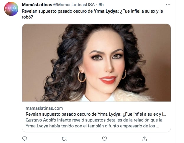 Mamá de Yrma lydya