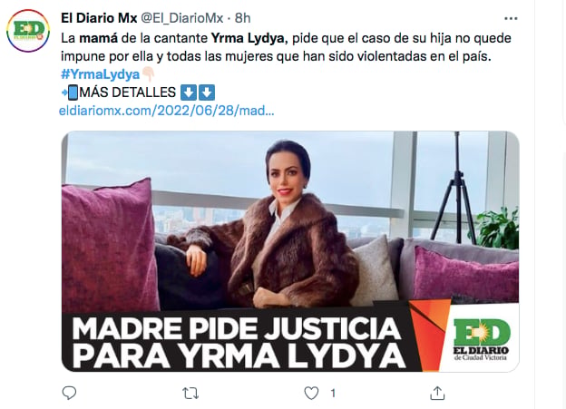 Yrma lydya vendida