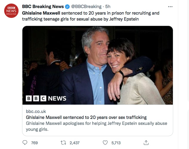 Caso Jeffrey Epstein