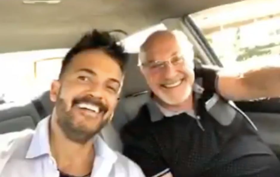Papá del conductor se lo llevó
