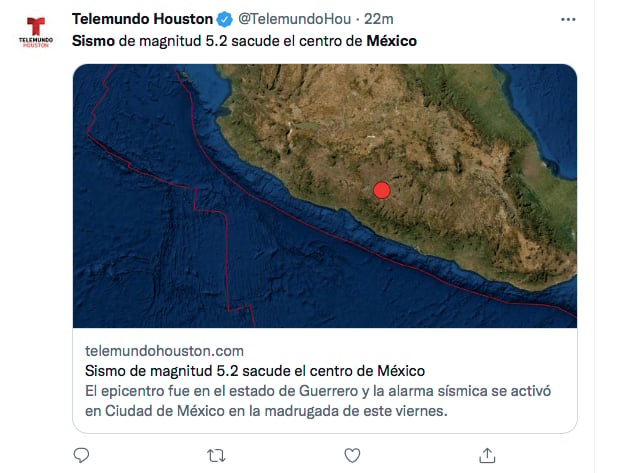 Tiembla la Tierra
