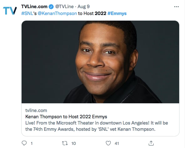 2022 Emmy Awards Host