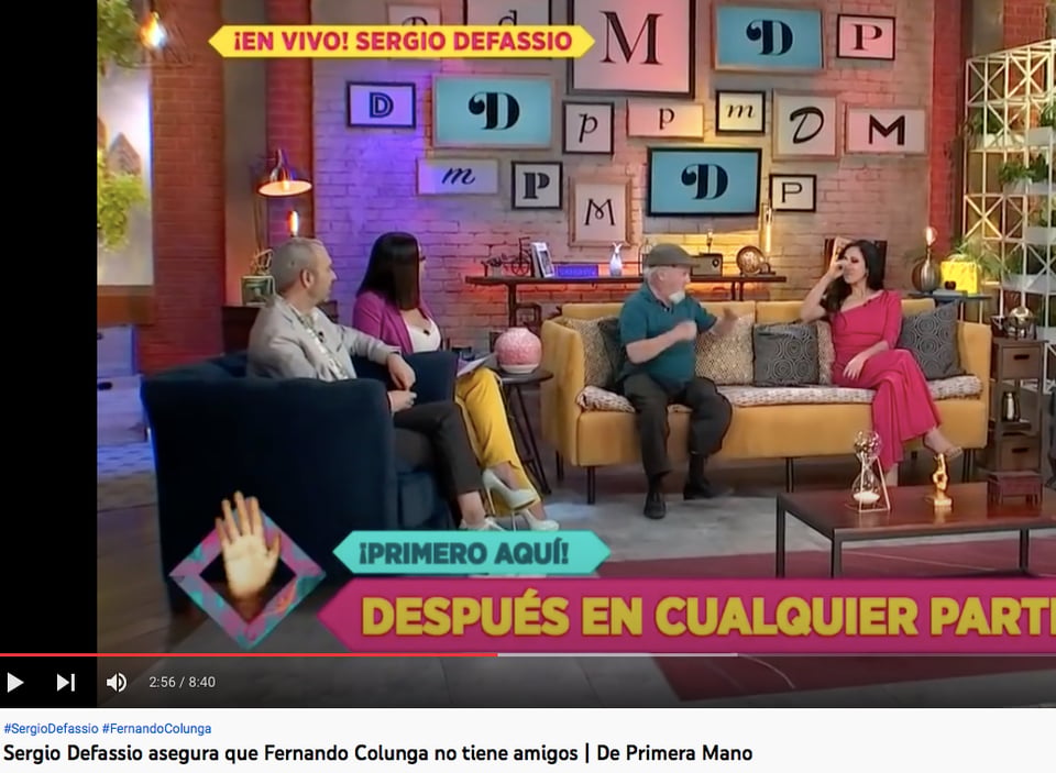 Sergio Defassio cuenta la verdad