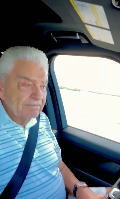 Uber driver tv presenter