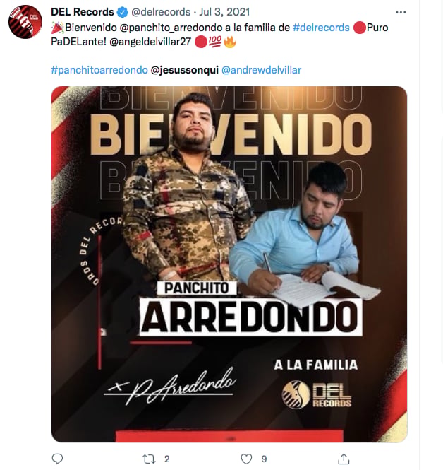 Panchito Arredondo dead manager