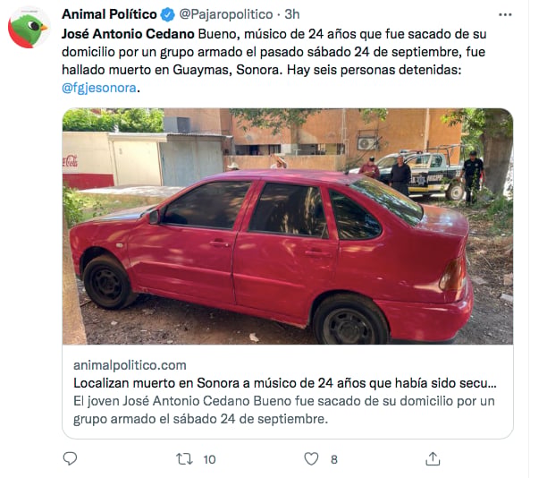 their car had been stolen