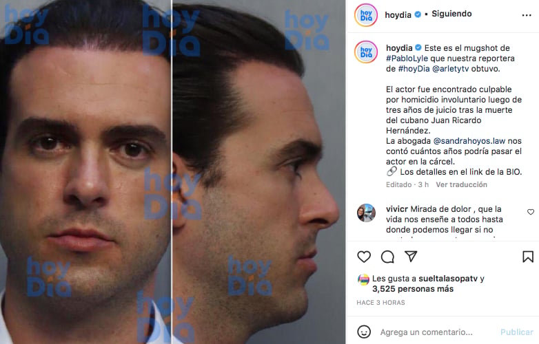 La primer foto en la cárcel