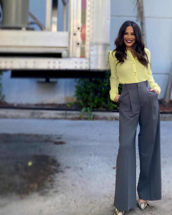 Karla Martínez en producción 
