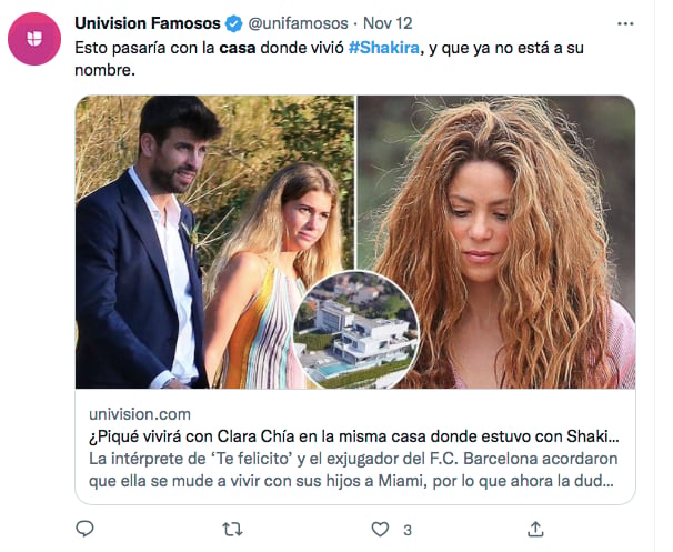 Pique and Shakira