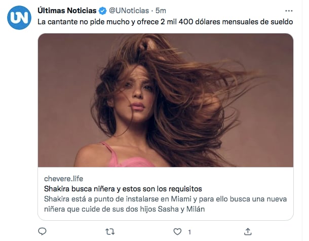 La ex de Piqué da 2400 dólares
