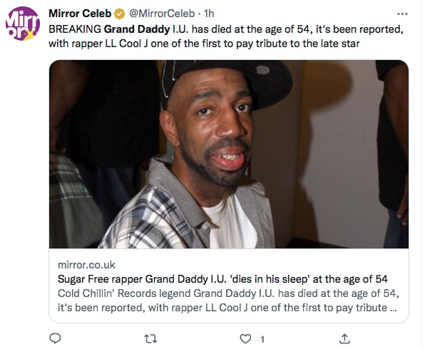 Grand Daddy IU passes away in his sleep