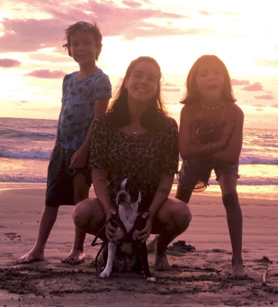 Ana Araujo perdió a su perrita