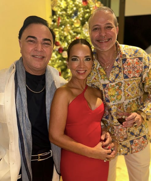 Navidad con su hermano 
