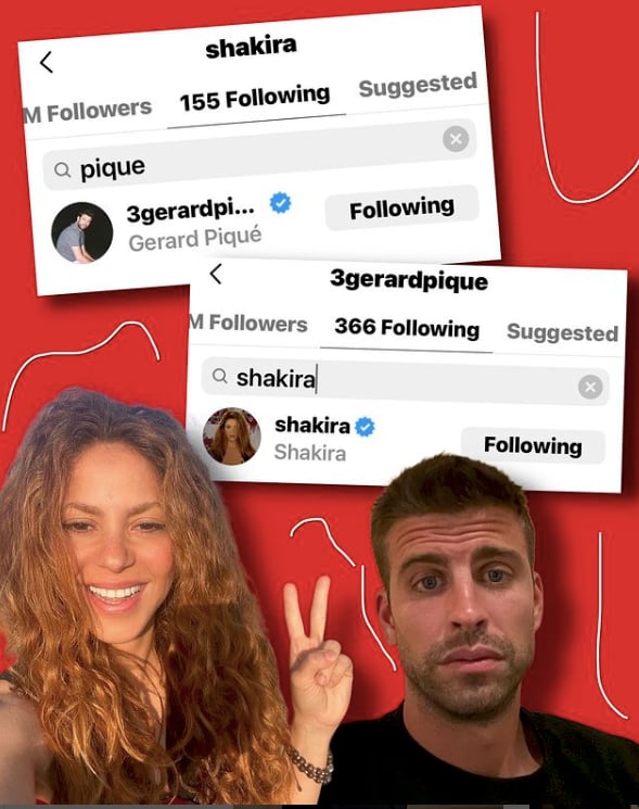 Continúan siguiéndose en Instagram