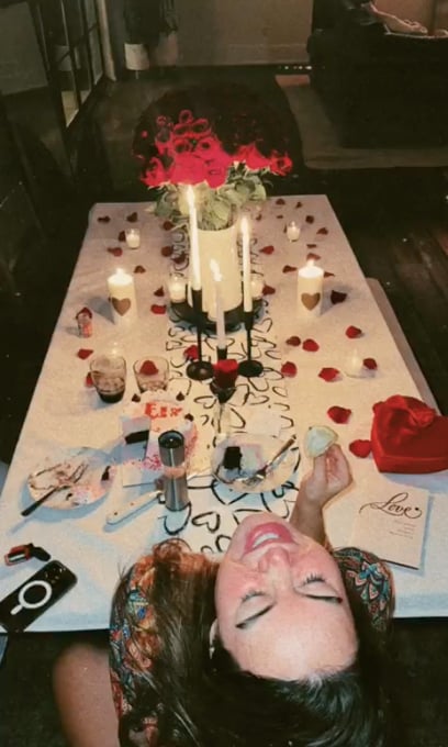 San Valentín de la hija de Jenni 