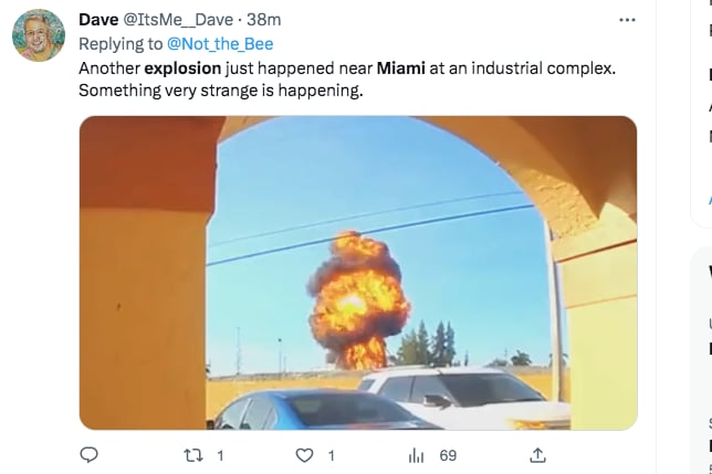 Explosión en Miami