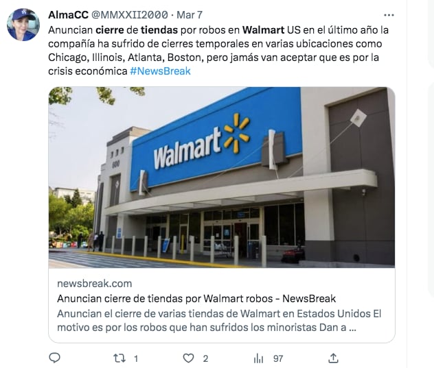 Crisis leaves the chain with no other option