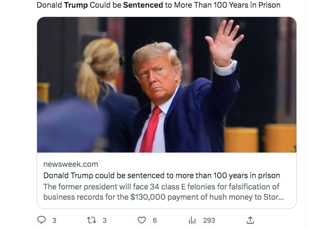 trump arrest