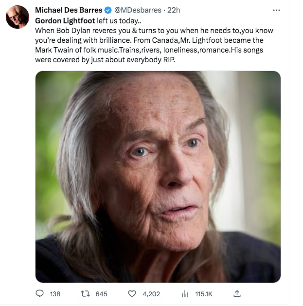 Gordon Lightfoot