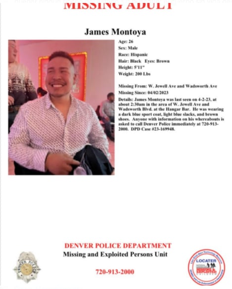 James Montoya, muerte, crimen, hispano, desaparición