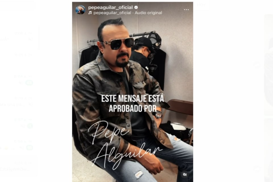 Pepe Aguilar, Instagram, espectáculos, celebridades, Ángela Aguilar