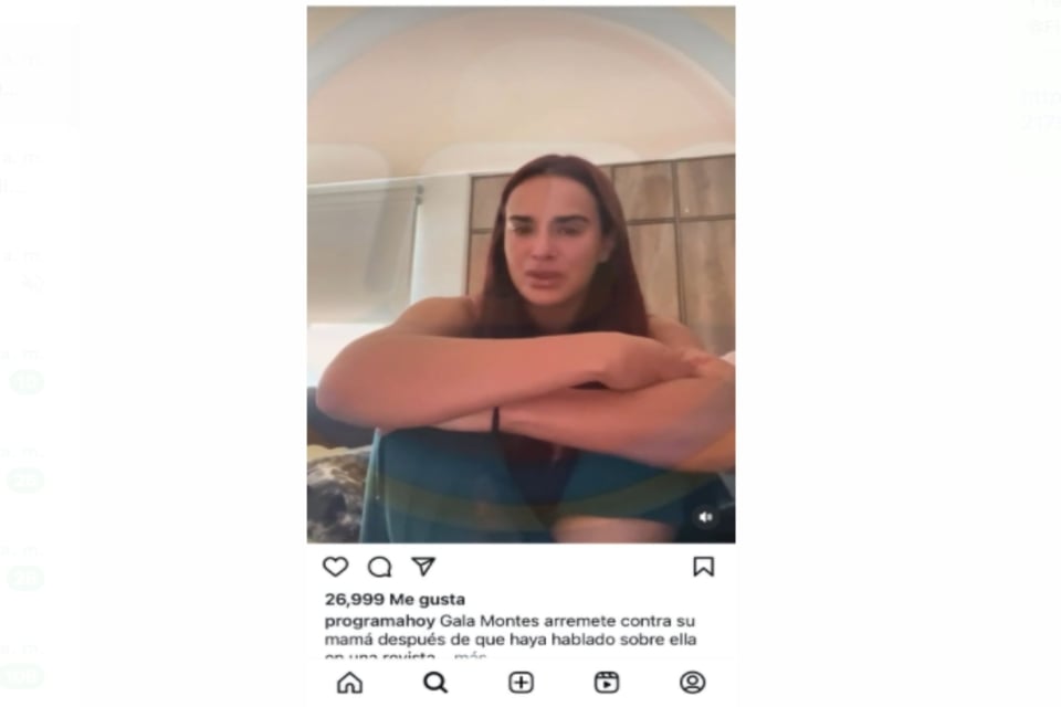 Gala Montes, bisexual, problema, mamá, espectáculos, dolor
