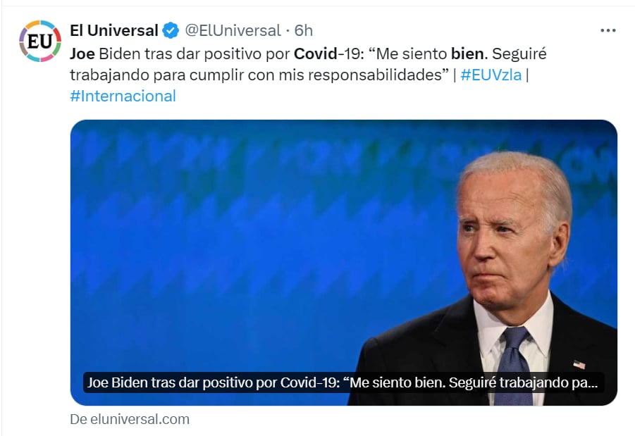 Joe Biden, elecciones, trump, covid. eeuu