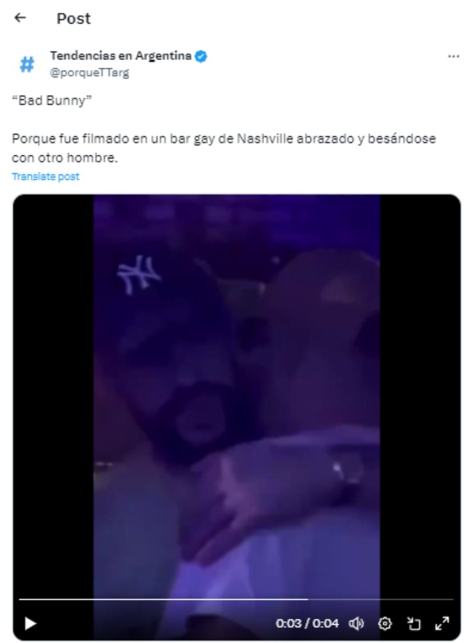 Bad Bunny in a gay bar, nashville, celebrities, music, gossip