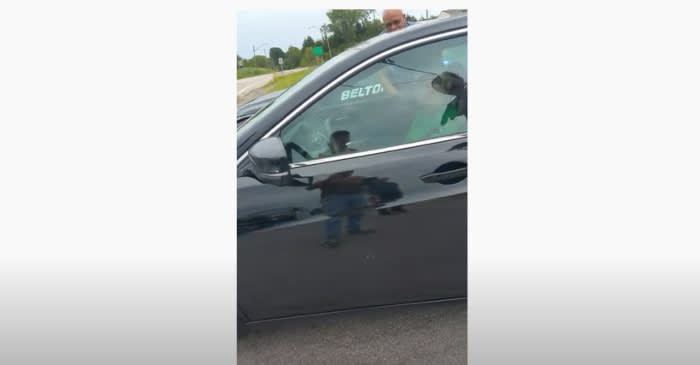 Man tried to run away