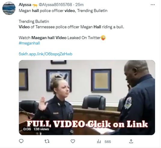 Hasta el momento 5 policías han sido despedidos por el video de Maegan Hall