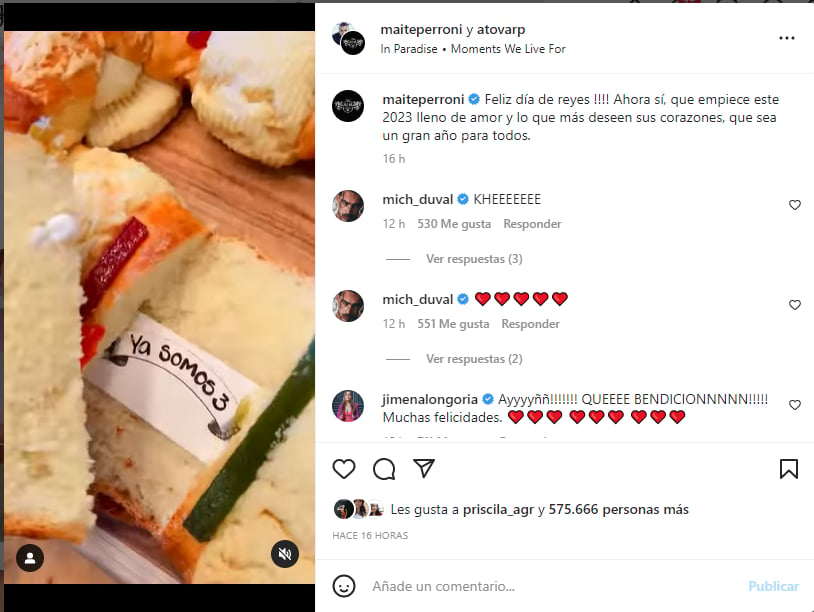 Maite Perroni confirma sospechas y anuncia 'tiernamente' su embarazo