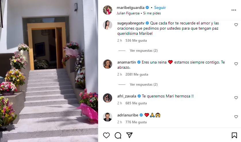 The actress noted: "Thanks for much love"
