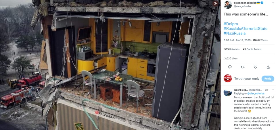 Residentes pidieron ayuda con luces en sus teléfonos