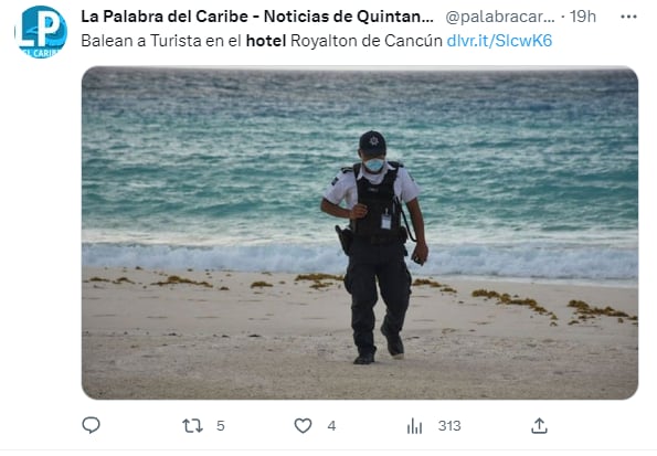 El menor se estaba hospedado junto a su madre; aparentemente disfrutaban de su Spring Break